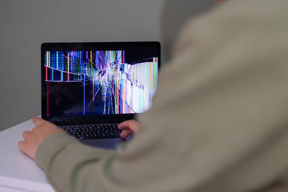 Laptop booting with app windows open to show faster NVMe day-to-day responsiveness