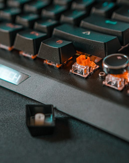 Comparison of mechanical keyboards vs membrane vs optical switches for choosing your next keyboard, photo illustration.