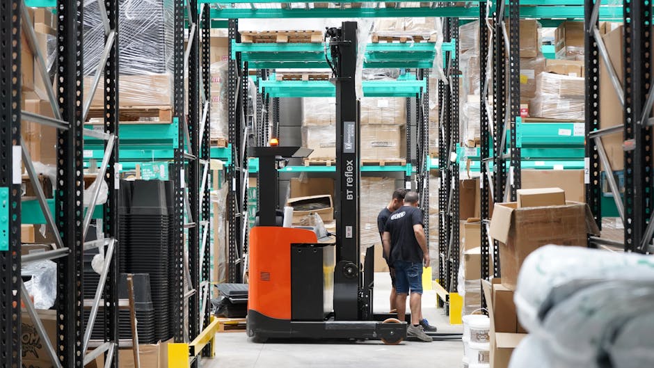 Warehouse robot detecting obstacles in real time using on-site edge processing
