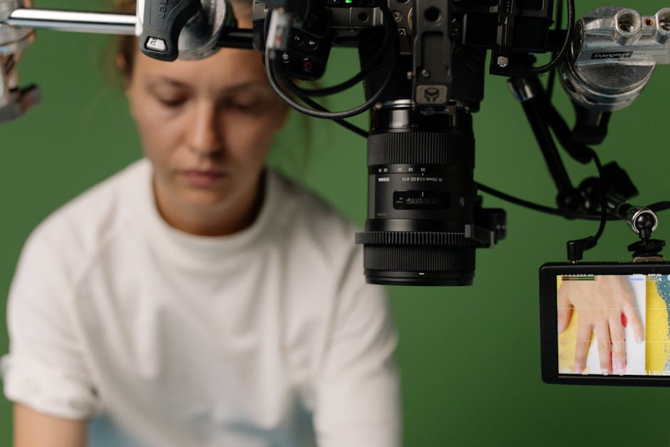 Edge camera processing video frames with visible system activity and delays