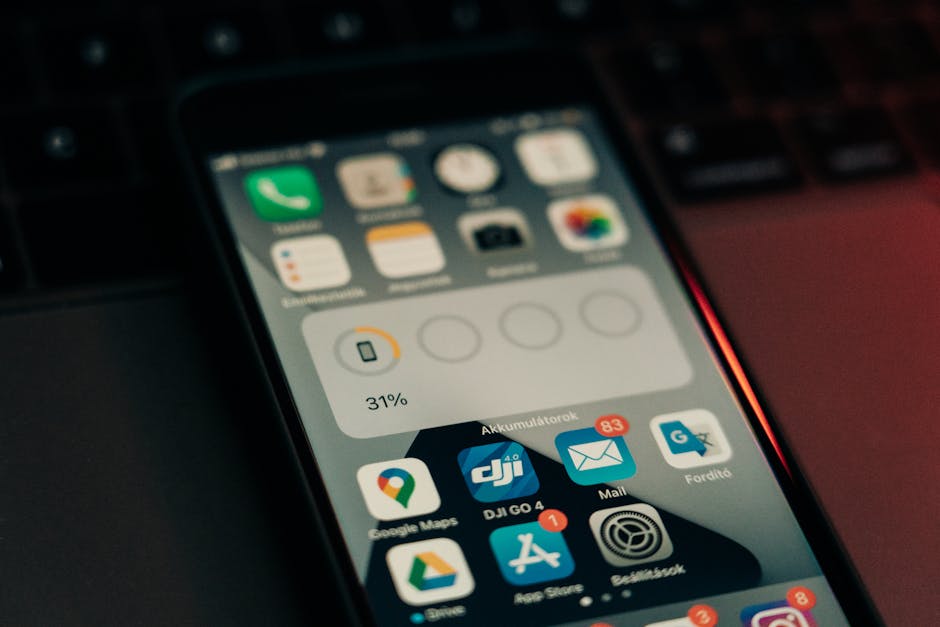 Phone displaying a smart home security alert from a hub automation