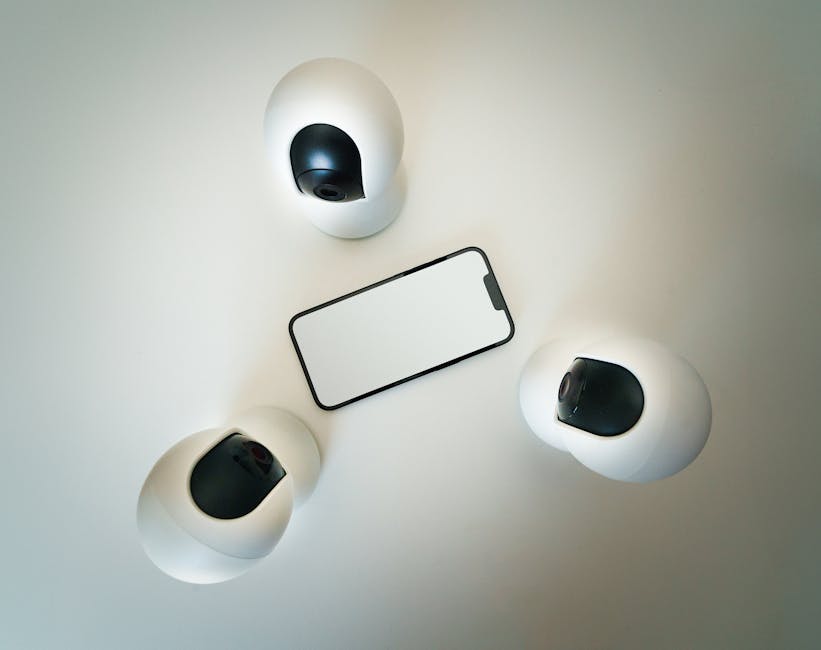 Person using a smartphone camera with on-device AI detection and overlays