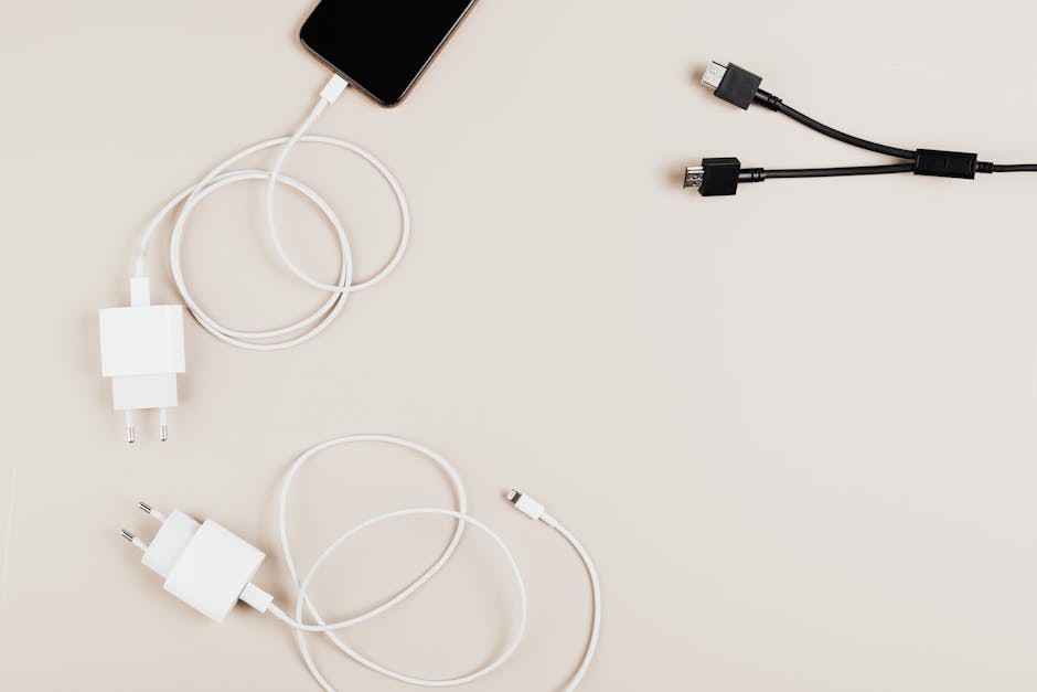 Phone charging with a USB-C cable and compact charger
