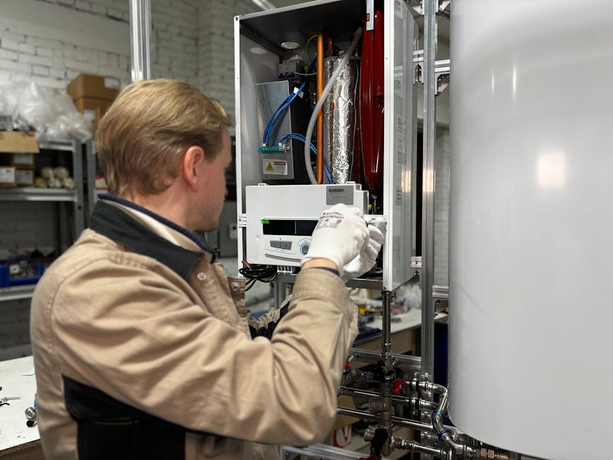 Thermal probe monitoring heat on portable power station casing during safety testing