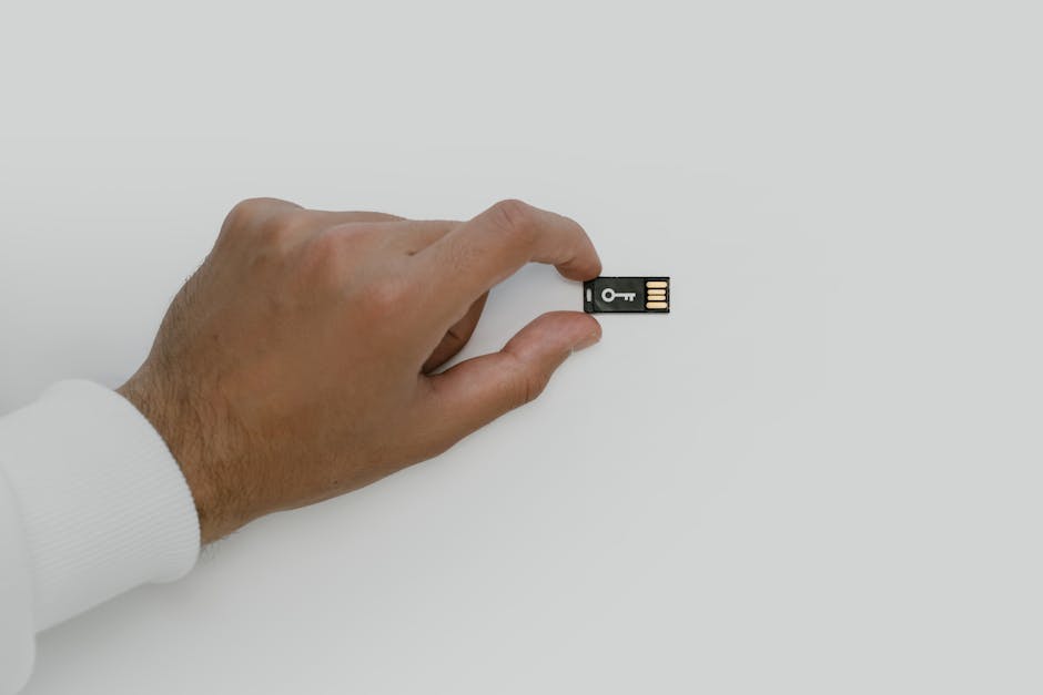 Person registering and using a security key/passkey for secure sign-in